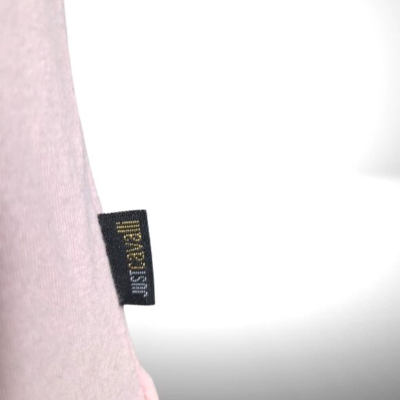 Just Cavalli Pink Tee w/ Leopard + Paisley Print | Medium - Picture 3 of 11